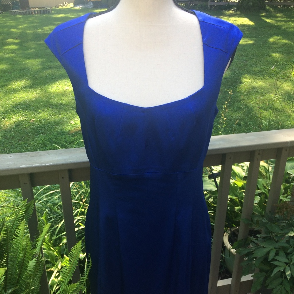 Calvin Klein Sapphire Blue Cocktail Dress